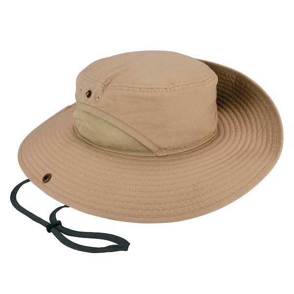 Ergodyne Khaki Lightweight Ranger Hat with Mesh Paneling, L/XL 8936 - main